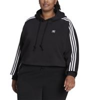 adidas Originals Plus 3 Stripe Short Hoodie