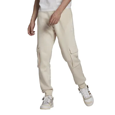 adidas Originals Mens adidas Originals Adicolor Essentials Trefoil Cargo Pants - Mens Wonder White Size XL