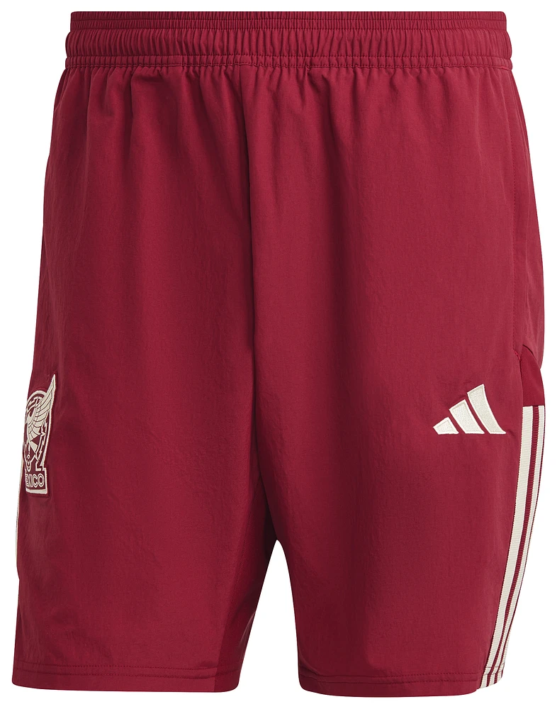 adidas Mens adidas 2022 Tiro Soccer Cotton Shorts - Mens Collegiate Burgundy Size XXL