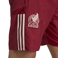 adidas Mens adidas 2022 Tiro Soccer Cotton Shorts - Mens Collegiate Burgundy Size XXL