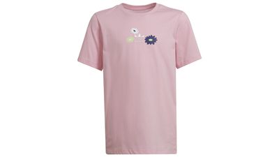adidas Flower T-Shirt - Girls' Grade School