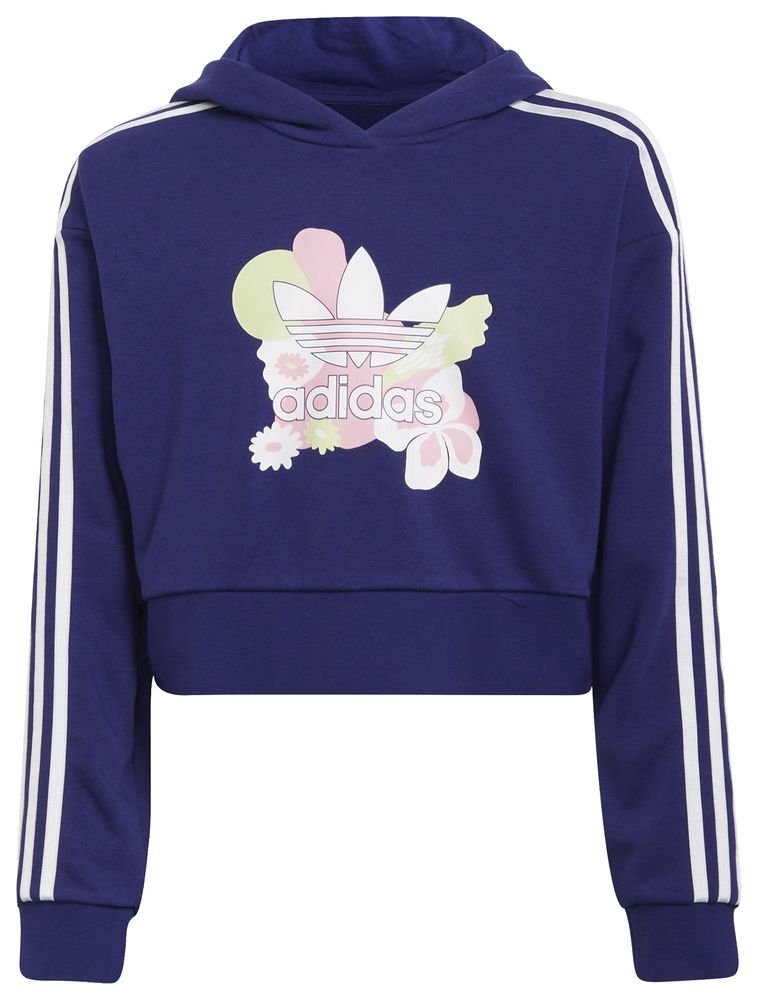 Descifrar Canoa por favor no lo hagas Adidas Originals Cropped Hoodie - Girls' Grade School | Green Tree Mall