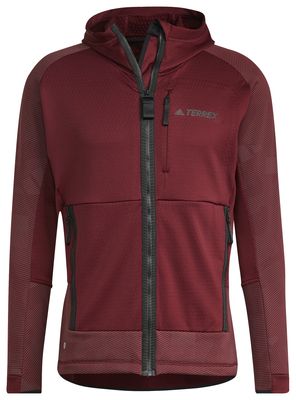 adidas Terrex Tech Flooce Hooded Hiking Jacket