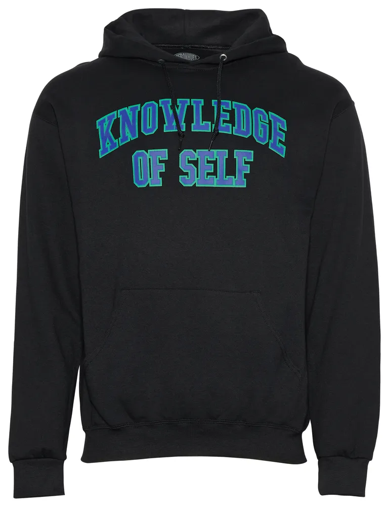 Heron Hues Mens KOS Hoodie - Black/Blue