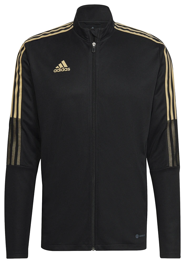 adidas Mens adidas Tiro Jacket - Mens Gold/Black Size S