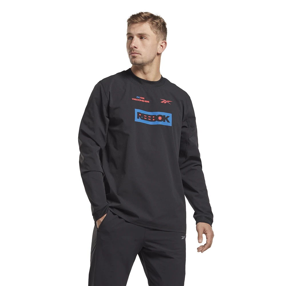 Reebok TS Graphene Long Sleeve Midlayer - Men's