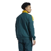 Reebok Mens CL F FR Track Top - Forest Green