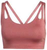 adidas Yoga Luxe Studio Light-Support Fire Bra