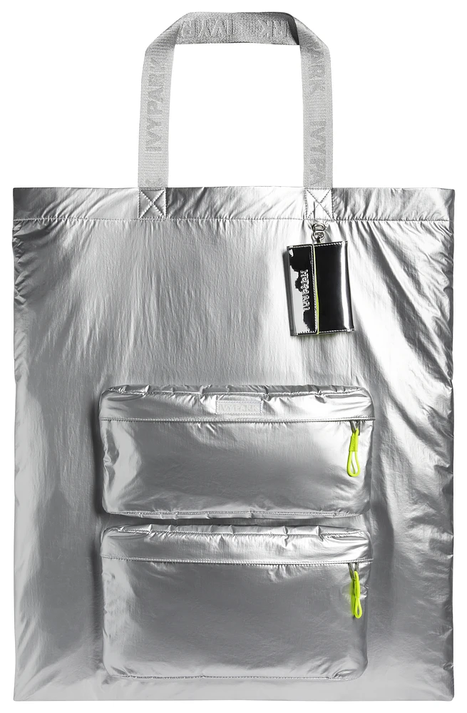 adidas Originals Womens adidas Originals x Ivy Park Tote - Womens Silver/Yellow Size One Size