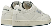 Reebok Mens Reebok Club C Vintage - Mens Running Shoes White/Green Size 08.0