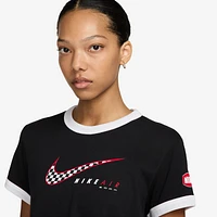 Nike Club Moto Short Sleeve T-Shirt - Women's