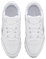 Reebok Girls Reebok Classic Leather - Girls' Preschool Shoes White Size 03.0