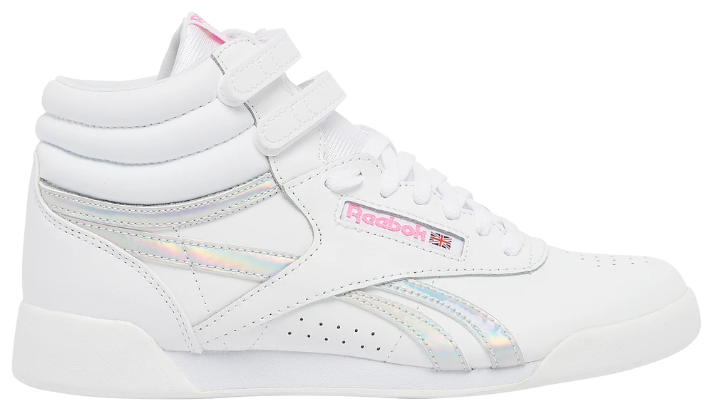 Reebok Girls Freestyle Hi - Girls' Grade School Shoes White