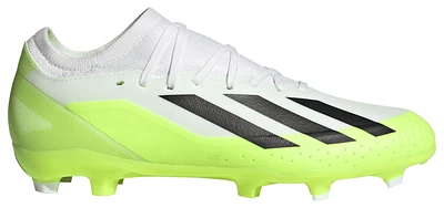 adidas Mens adidas X Crazyfast.3 FG - Mens Soccer Shoes Lucid Lemon/Ftwr White/Core Black Size 13.0