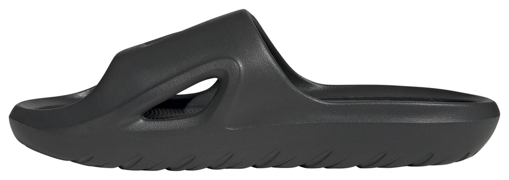 adidas Mens Adicane Slides - Shoes Carbon/Carbon/Core Black
