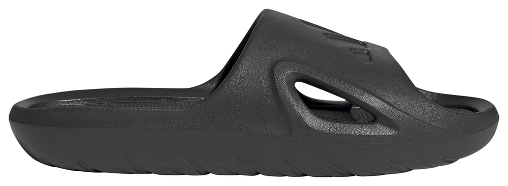 adidas Mens Adicane Slides - Shoes Carbon/Carbon/Core Black