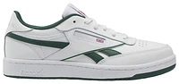 Reebok Boys Reebok Club C - Boys' Grade School Running Shoes White/Green Size 04.0