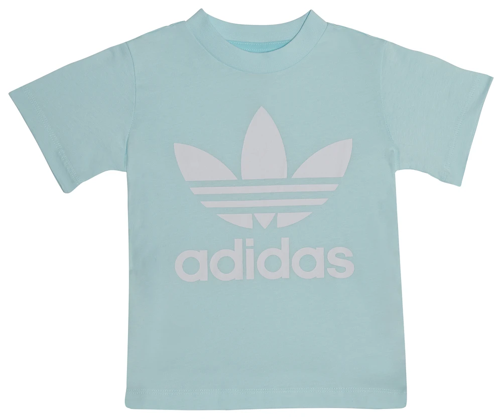 adidas Originals Boys adidas Originals Short Sleeve T-Shirt - Boys' Toddler Blue/White Size 2T