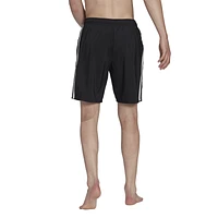 adidas Mens Future Icons 3-Stripes Classic Swim Shorts - Black/White