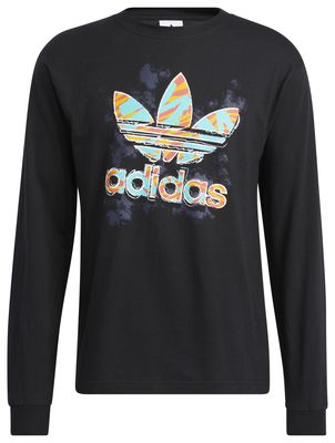 adidas Originals Trefoil Scribble Long Sleeve T-Shirt