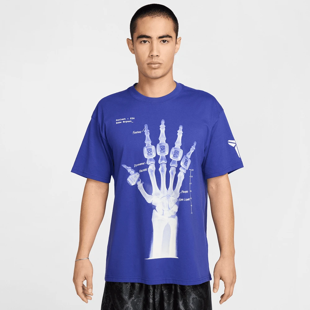 Nike Mens Kobe M90 X-Ray T-Shirt - Light Concord/White