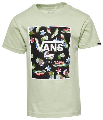Vans Floral Logo Box T-Shirt - Boys' Preschool