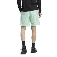 adidas Originals Mens Mono All Over Print Shorts - Green/Green