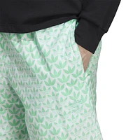 adidas Originals Mens Mono All Over Print Shorts - Green/Green