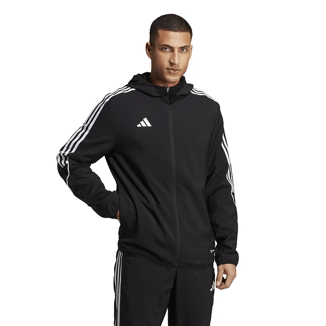 adidas Men's Tricot Heathered Logo Track Jacket - Macy's