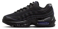 Nike Boys Air Max 95 - Boys' Grade School Shoes Black/Persian Violet/Grey