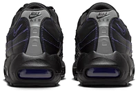 Nike Boys Air Max 95 - Boys' Grade School Shoes Black/Persian Violet/Grey