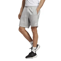 adidas Mens adidas Tiro 23 Fleece Shorts - Mens Grey/White Size S