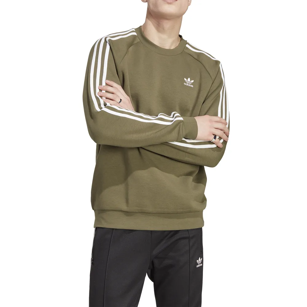 Adidas Originals Adicolor 3-Stripes Sweatshirt - | Green Tree Mall