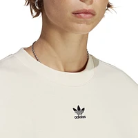 adidas Originals Womens Adicolor Essentials Fleece Sweatshirt - Black/White