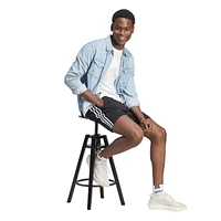 adidas Mens adidas Essentials Fleece 3-Stripes Shorts - Mens Black Size XXL