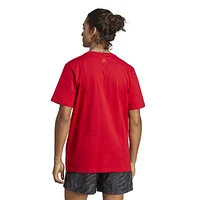 adidas Mens Essentials Single Jersey Big Logo T-Shirt