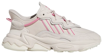 adidas Originals Girls Ozweego J - Girls' Grade School Running Shoes Putty Mauve/Ivory/Pink Fusion