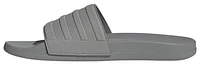 adidas Mens adidas adilette Comfort Slides - Mens Shoes Solid Grey/Solid Grey/Solid Grey Size 10.0