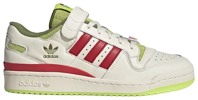 adidas Originals Mens Forum Low x The Grinch - Basketball Shoes White/Green/Red
