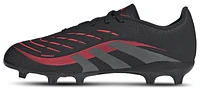 adidas Boys Predator League FG/MG - Boys' Grade School Soccer Shoes Black/Grey/Lucid Red