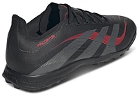 adidas Mens Predator League Turf - Soccer Shoes Black/Grey/Lucid Red