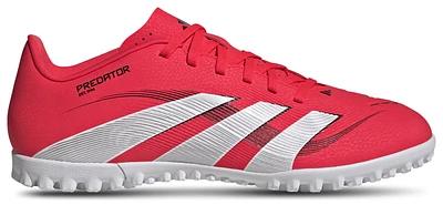 adidas Mens Predator Club Turf - Soccer Shoes Lucid Red/White/Black