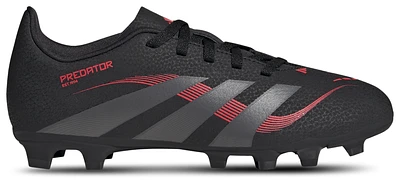 adidas Boys Predator Club FG/MG - Boys' Grade School Soccer Shoes Black/Grey/Lucid Red