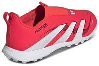 adidas Boys Predator League Laceless Turf - Boys' Grade School Soccer Shoes Lucid Red/White/Black