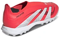 adidas Mens Predator League Laceless Turf - Soccer Shoes Lucid Red/White/Black