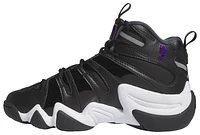 adidas Boys Crazy 8 - Boys' Grade School Shoes White/Purple/Black