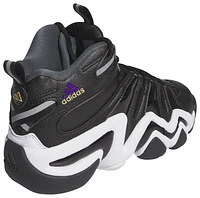 adidas Boys Crazy 8 - Boys' Grade School Shoes White/Purple/Black