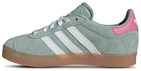 adidas Originals Girls adidas Originals Gazelle - Girls' Preschool Shoes Hazy Green/White/Bliss Pink Size 01.0