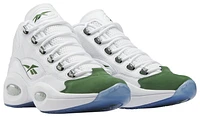 Reebok Mens Question Mid Michigan State - Basketball Shoes White/Green