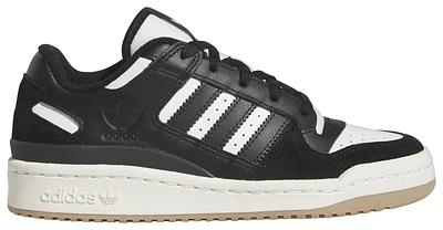 adidas Originals Boys Forum Low - Boys' Grade School Basketball Shoes Core Black/Cloud White/Cream White